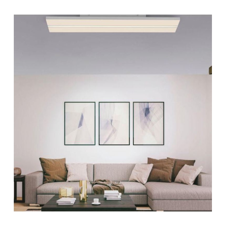 Leuchten Direkt 14854-16 - LED loftlampe dæmpbar EDGING LED/30W/230V 2700-5000K + fjernbetjening