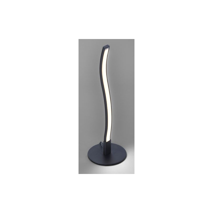 Leuchten Direkt 15128-18 - LED bordlampe WAWE LED/3W/230V sort