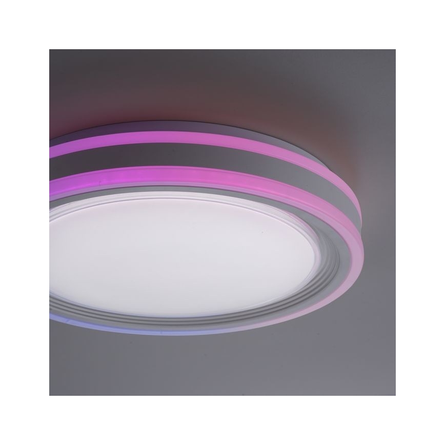 Leuchten Direkt 15152-16 - LED loftlampe dæmpbar RGBW-farver SPHERIC LED/18W/230V + fjernbetjening