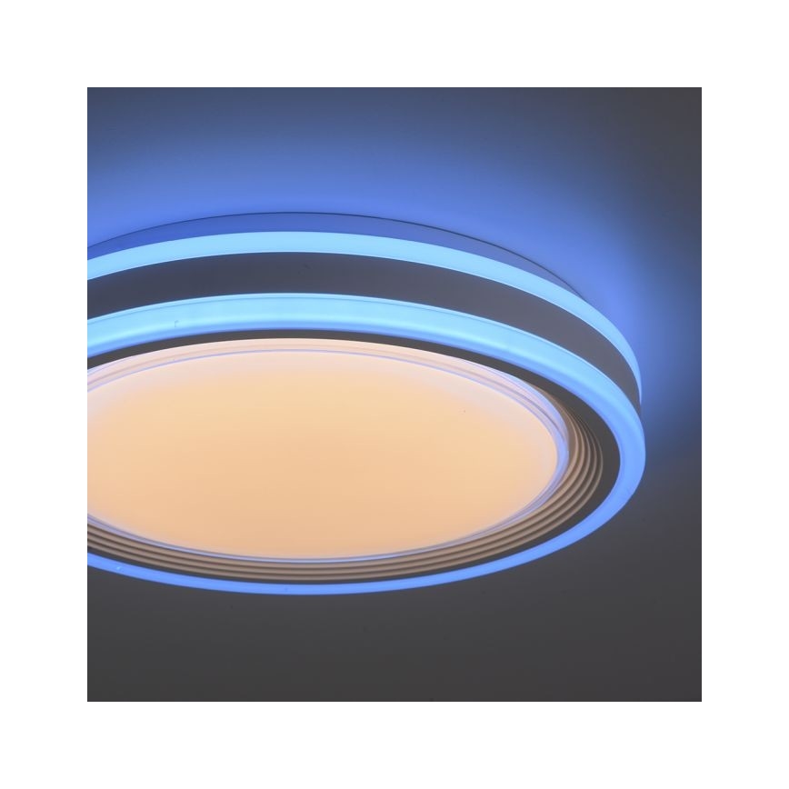 Leuchten Direkt 15152-16 - LED loftlampe dæmpbar RGBW-farver SPHERIC LED/18W/230V + fjernbetjening