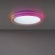 Leuchten Direkt 15154-16 - LED loftlampe dæmpbar RGB-farver EDGING LED/39W/230V + fjernbetjening