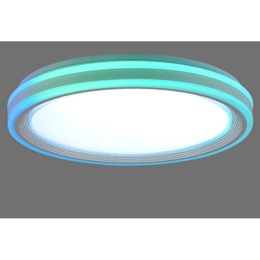 Leuchten Direkt 15154-16 - LED loftlampe dæmpbar RGB-farver EDGING LED/39W/230V + fjernbetjening