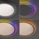 Leuchten Direkt 15154-16 - LED loftlampe dæmpbar RGB-farver EDGING LED/39W/230V + fjernbetjening