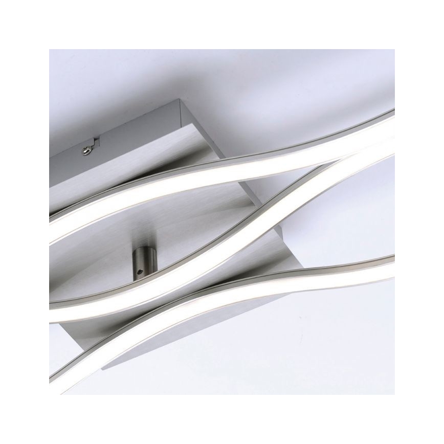 Leuchten Direkt 15167-55 - LED loftlampe WAWE 2xLED/12,5W/230V+1xLED/17W