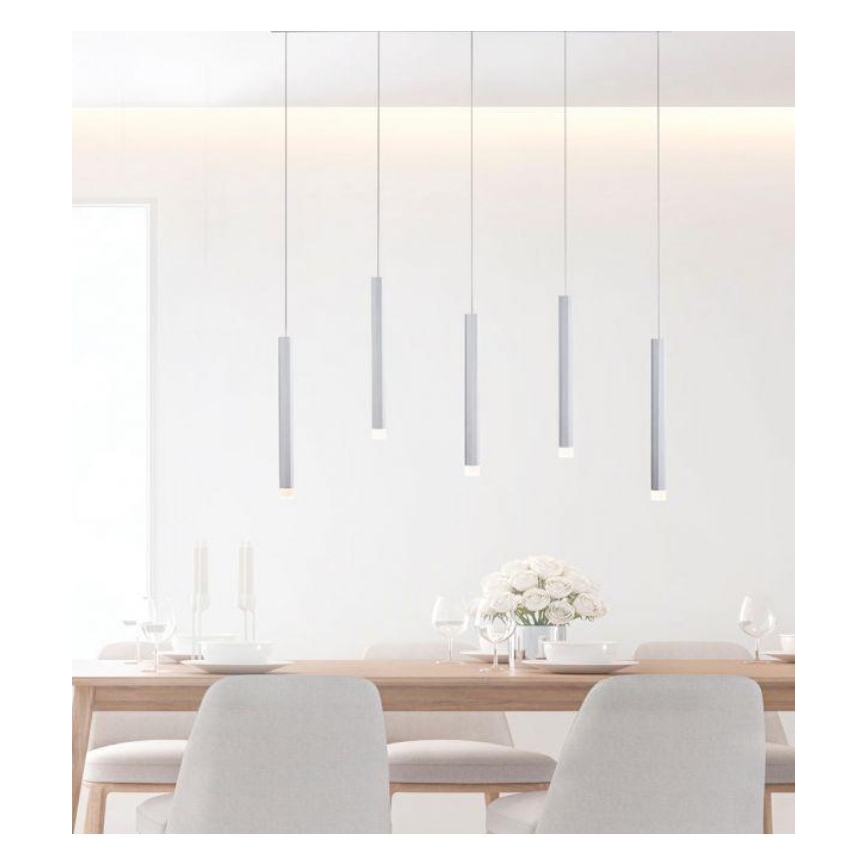 Leuchten Direkt 15205-95 - LED pendel BRUNO 5xLED/4,8W/230V