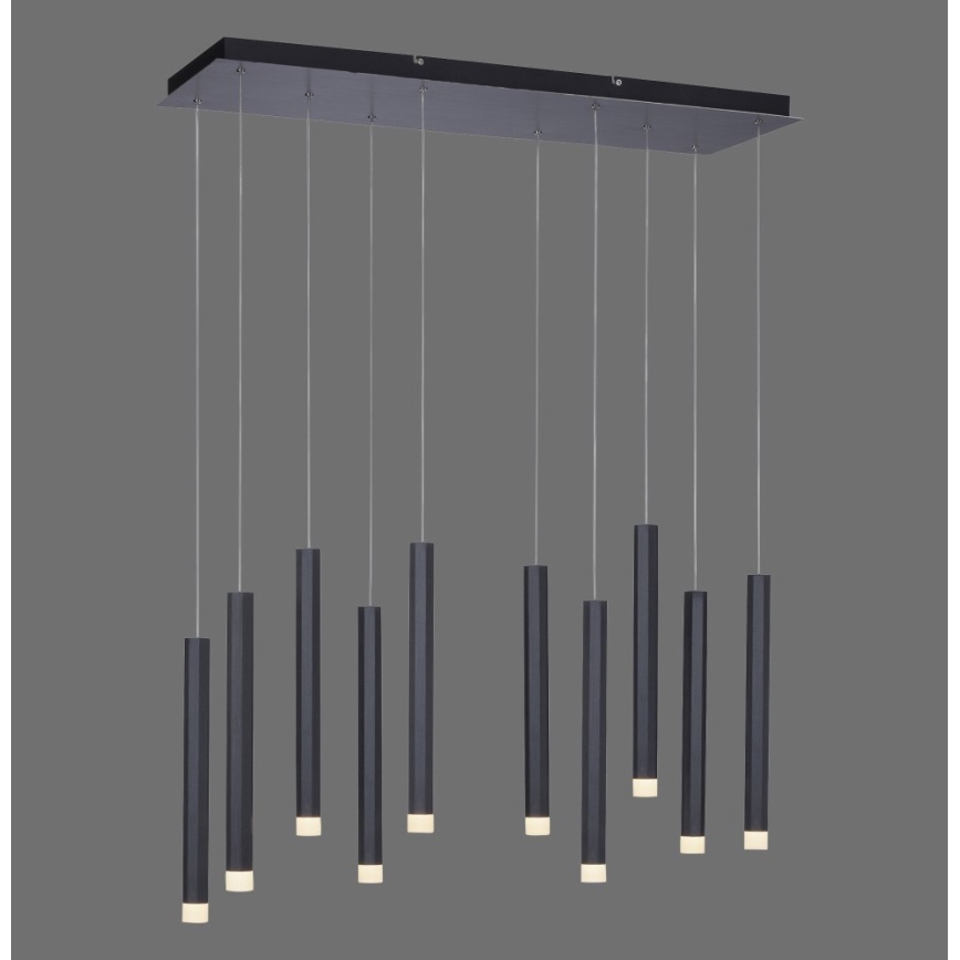 Leuchten Direkt 15206-18 - LED pendel 10xLED/4,8W/230V sort