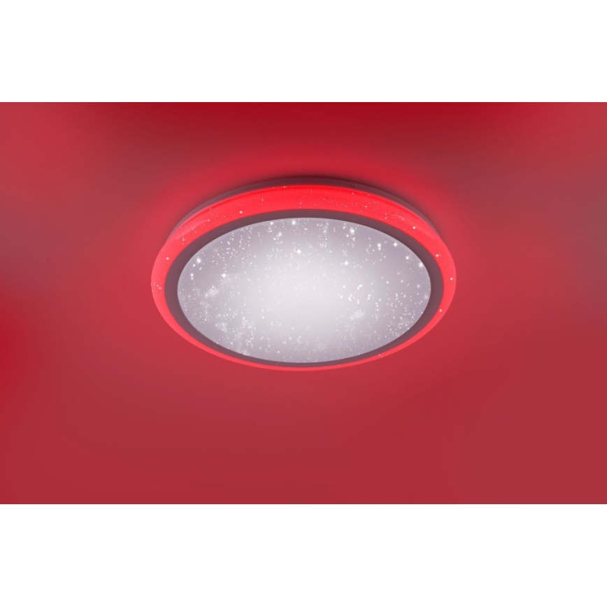 Leuchten Direkt 15220-16 - LED loftlampe dæmpbar RGB-farver LUISA LED/28W/230V + fjernbetjening