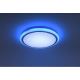 Leuchten Direkt 15220-16 - LED loftlampe dæmpbar RGB-farver LUISA LED/28W/230V + fjernbetjening