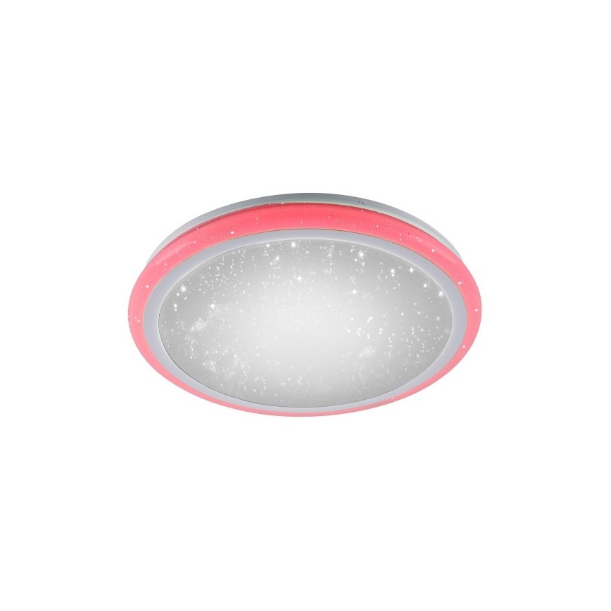 Leuchten Direkt 15220-16 - LED loftlampe dæmpbar RGB-farver LUISA LED/28W/230V + fjernbetjening
