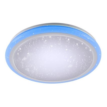 Leuchten Direkt 15220-16 - LED loftlampe dæmpbar RGB-farver LUISA LED/28W/230V + fjernbetjening