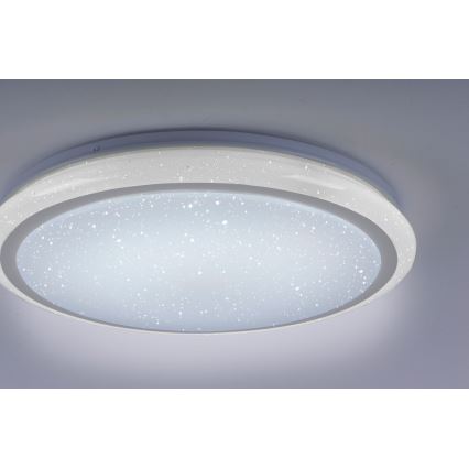 Leuchten Direkt 15220-16 - LED loftlampe dæmpbar RGB-farver LUISA LED/28W/230V + fjernbetjening