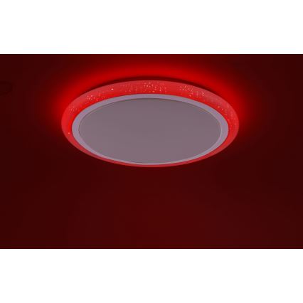 Leuchten Direkt 15230-16 - LED lampe dæmpbar RGB-farver LUISA LED/42W/230V + fjernbetjening