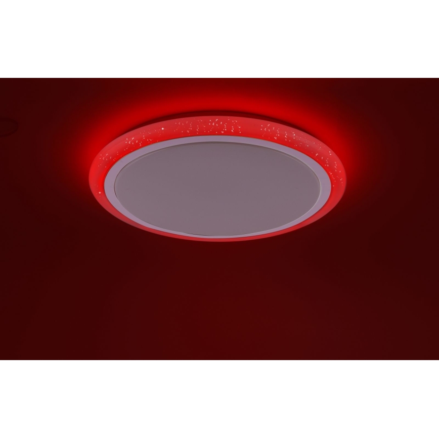 Leuchten Direkt 15230-16 - LED lampe dæmpbar RGB-farver LUISA LED/42W/230V + fjernbetjening