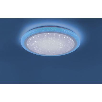 Leuchten Direkt 15230-16 - LED lampe dæmpbar RGB-farver LUISA LED/42W/230V + fjernbetjening