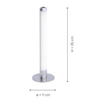 Leuchten Direkt 15272-55 - LED bordlampe AMILIA LED/6W/230V