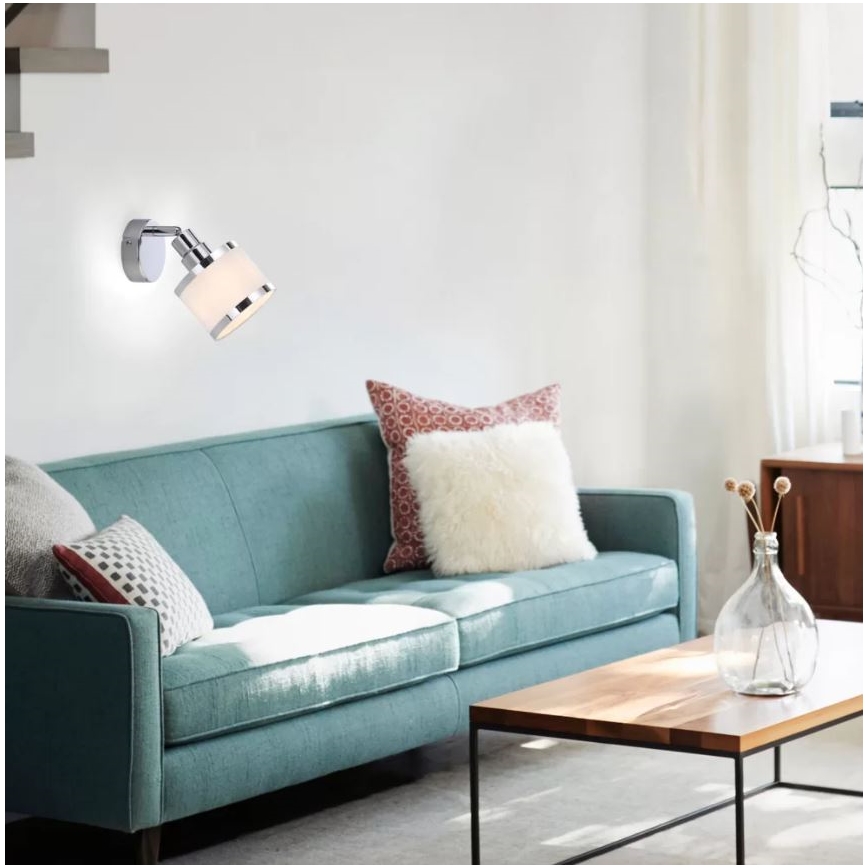 Leuchten Direkt 15371-17 - Vægspot ACCOR 1xE14/25W/230V
