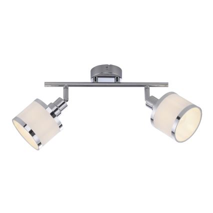 Leuchten Direkt 15372-17 - Spotlampe ACCOR 2xE14/25W/230V