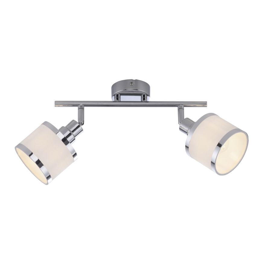 Leuchten Direkt 15372-17 - Spotlampe ACCOR 2xE14/25W/230V