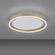 Leuchten Direkt 15391-60 - LED loftlampe dæmpbar RITUS LED/20W/230V messingfarvet