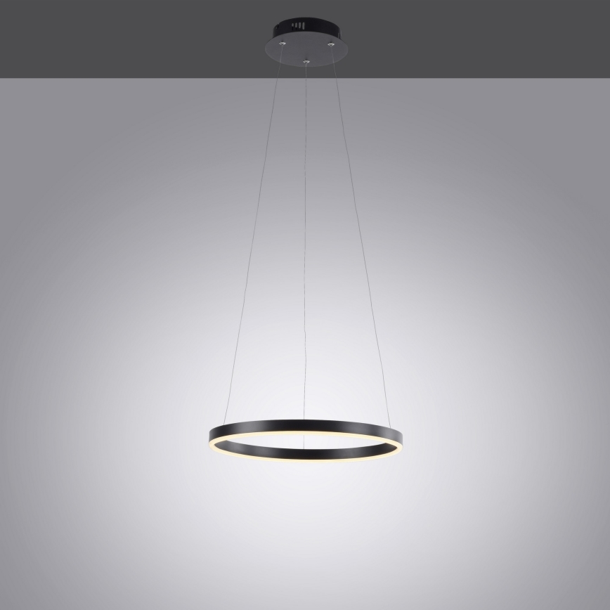 Leuchten Direkt 15393-13 - LED pendel dæmpbar RITUS LED/20W/230V sort