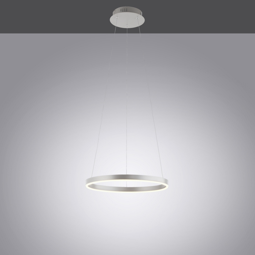 Leuchten Direkt 15393-95 - LED pendel dæmpbar RITUS LED/20W/230V mat krom
