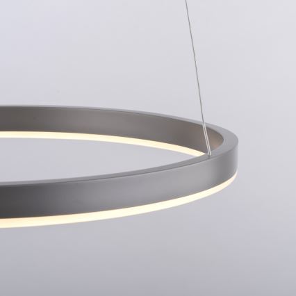 Leuchten Direkt 15393-95 - LED pendel dæmpbar RITUS LED/20W/230V mat krom