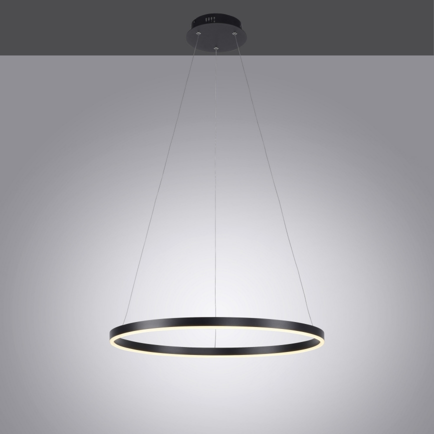 Leuchten Direkt 15394-13 - LED pendel dæmpbar RITUS LED/30W/230V sort