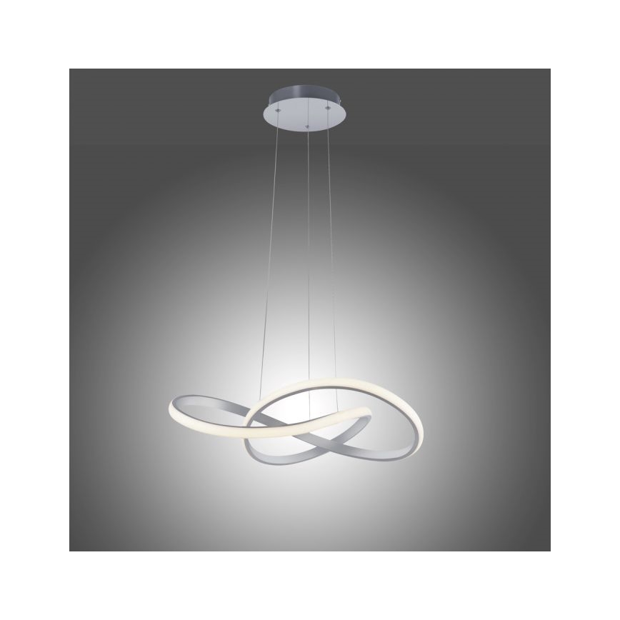 Leuchten Direkt 15402-95 - LED pendel dæmpbar MARIA LED/25W/230V mat krom