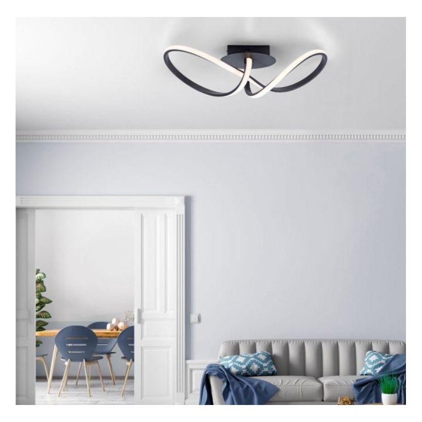 Leuchten Direkt 15403-18 - LED loftlampe dæmpbar MARIA LED/16W/230V