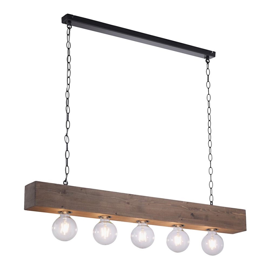 Leuchten Direkt 15508-18 - Lysekrone i kæde VANESSA 5xE27/60W/230V
