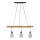 Leuchten Direkt 15526-79 - Pendel SPRING 3xE27/40W/230V eukalyptus