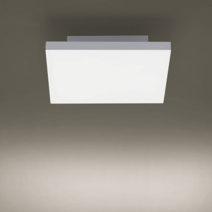 Leuchten Direkt 15550-16 - LED loftlampe dæmpbar CANVAS LED/17W/230V + fjernbetjening