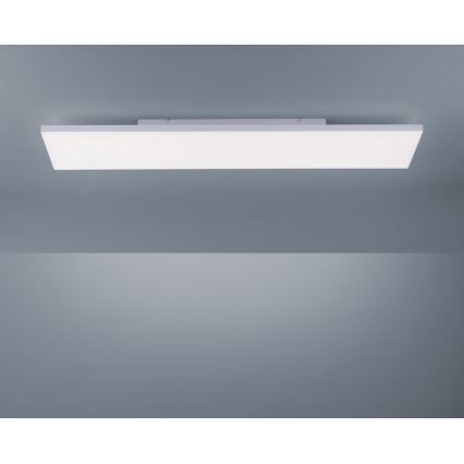 Leuchten Direkt 15553-16 - LED loftlampe dæmpbar CANVAS LED/20W/230V + fjernbetjening