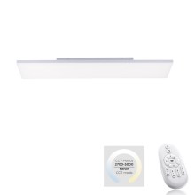 Leuchten Direkt 15553-16 - LED loftlampe dæmpbar CANVAS LED/20W/230V + fjernbetjening