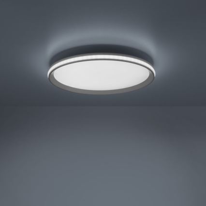 Leuchten Direkt 15555-16 - LED loftlampe dæmpbar RGBW-farver GALACTICA LED/28W/230V 2700-5000K + fjernbetjening