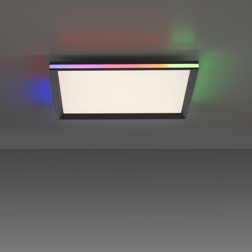 Leuchten Direkt 15556-18 - Loftlampe m. RGBW-farver dæmpbar GALACTICA LED/32W/230V 2700-5000K + fjernbetjening