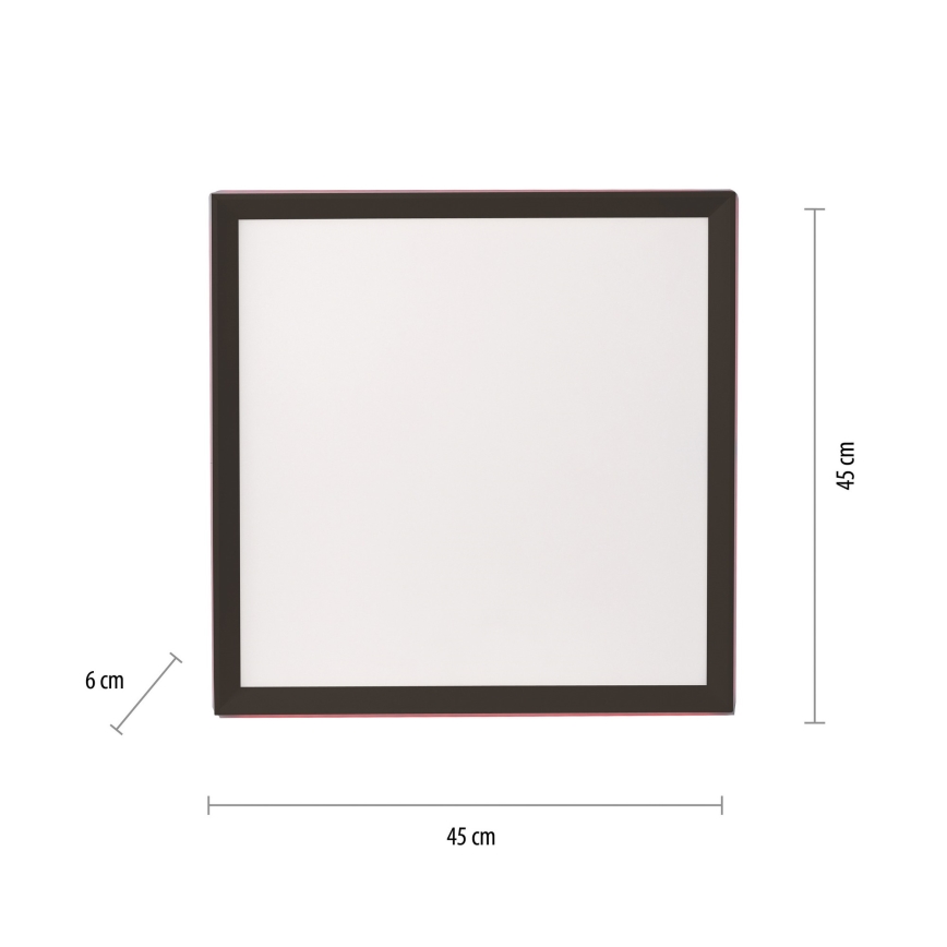 Leuchten Direkt 15556-18 - Loftlampe m. RGBW-farver dæmpbar GALACTICA LED/32W/230V 2700-5000K + fjernbetjening