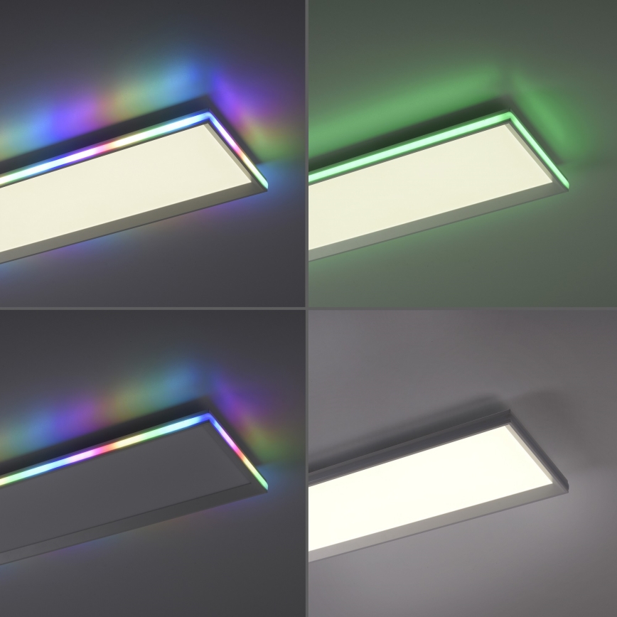 Leuchten Direkt 15557-16 - LED loftlampe dæmpbar RGGB-farver GALACTICA LED/40W/230V + fjernbetjening