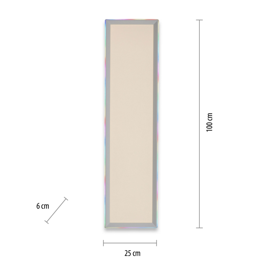 Leuchten Direkt 15557-16 - LED loftlampe dæmpbar RGGB-farver GALACTICA LED/40W/230V + fjernbetjening