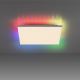 Leuchten Direkt 15561-16 - LED loftlampe dæmpbar RGB-farver CONRAD LED/27W/230V + fjernbetjening