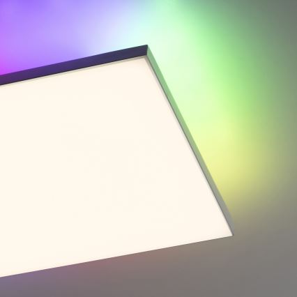 Leuchten Direkt 15561-16 - LED loftlampe dæmpbar RGB-farver CONRAD LED/27W/230V + fjernbetjening