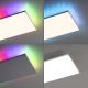 Leuchten Direkt 15562-16 - LED loftlampe dæmpbar RGB-farver CONRAD LED/35W/230V + fjernbetjening