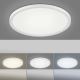 Leuchten Direkt 15571-16 - LED loftlampe dæmpbar FLAT LED/23,5W/230V 2700-5000K + fjernbetjening