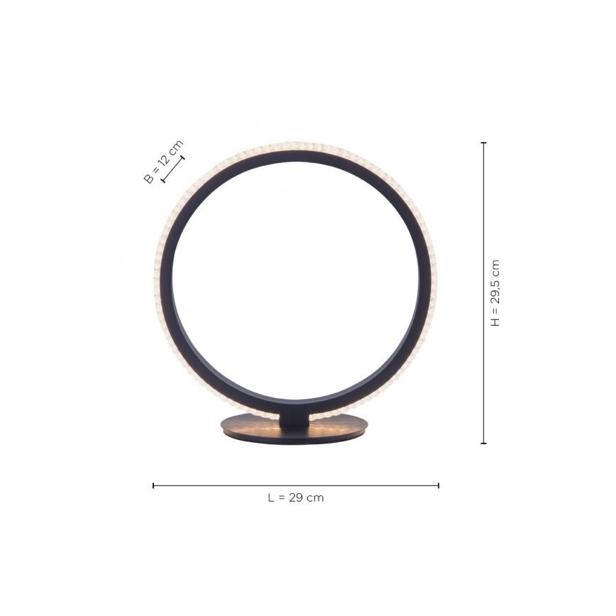 Leuchten Direkt 15612-18 - LED bordlampe MUSA LED/11W/230V