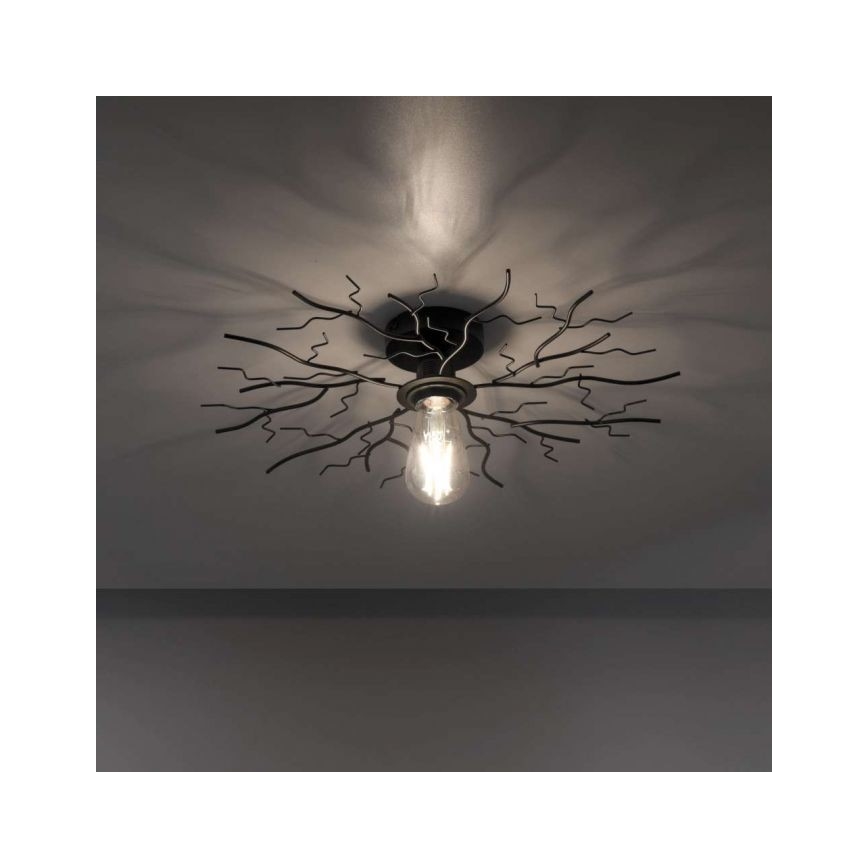 Leuchten Direkt 15638-18 - Loftlampe LIMB 1xE27/40W/230V sort