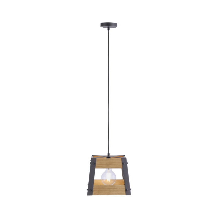 Leuchten Direkt 15720-79 - Lysekrone i en snor CRATE 1xE27/60W/230V