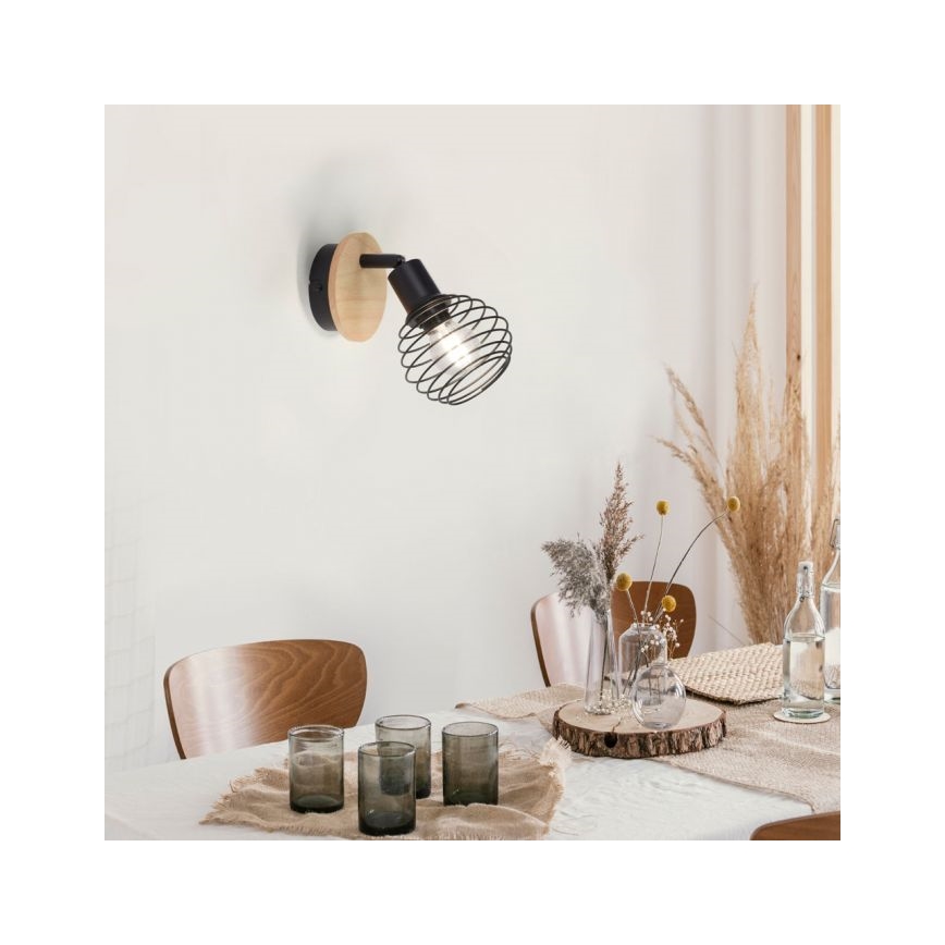 Leuchten Direkt 15921-79 - Vægspot EUGEN 1xE14/40W/230V eg