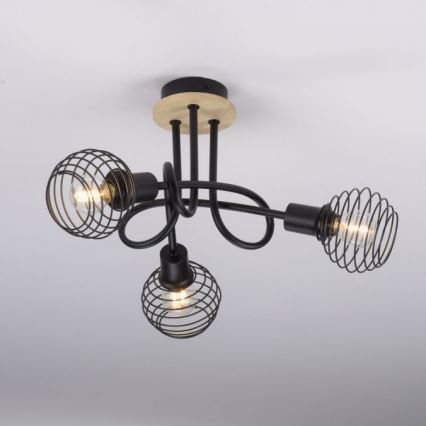 Leuchten Direkt 15923-79 - Loftlampe EUGEN 3xE14/40W/230V eg