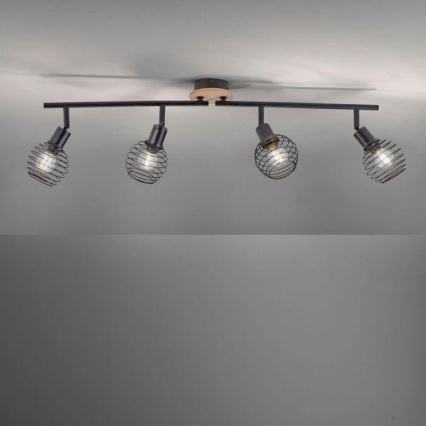 Leuchten Direkt 15924-79 - Spotlampe EUGEN 4xE14/40W/230V eg