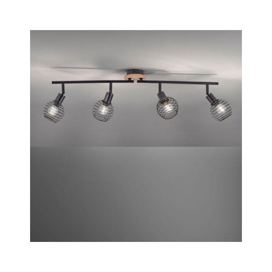 Leuchten Direkt 15924-79 - Spotlampe EUGEN 4xE14/40W/230V eg